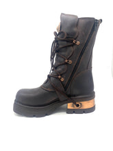 Lade das Bild in den Galerie-Viewer, New Rock Schuhe Boots M-373 C41 Leder Braun
