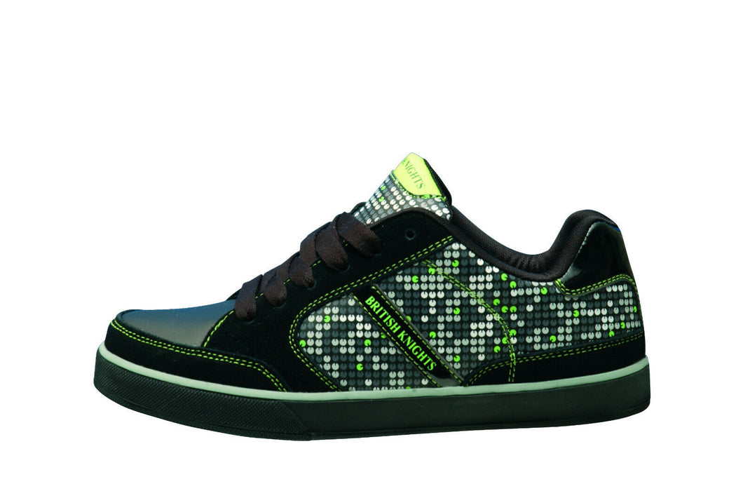 BK British Knights Halbschuhe Sneaker Black Green
