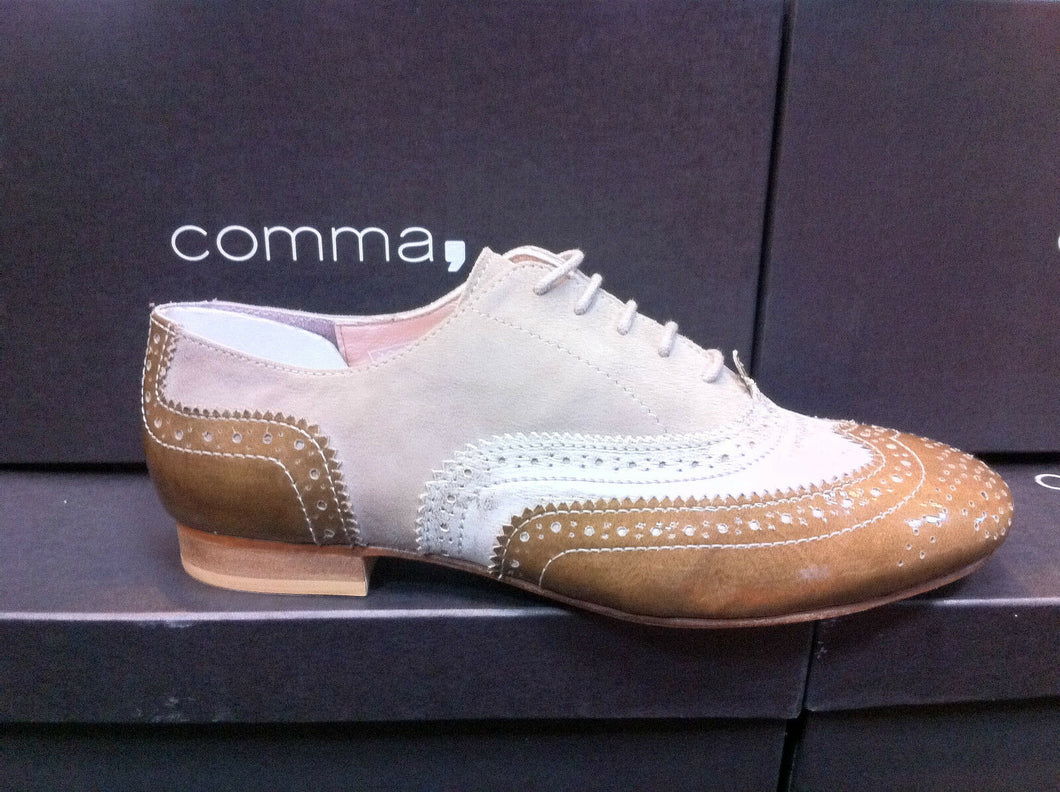 Comma, women's shoes, elegant lace-up shoes