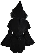 Lade das Bild in den Galerie-Viewer, KILLSTAR Nightfever Duffle Coat Jacke mit Zipfelkapuze
