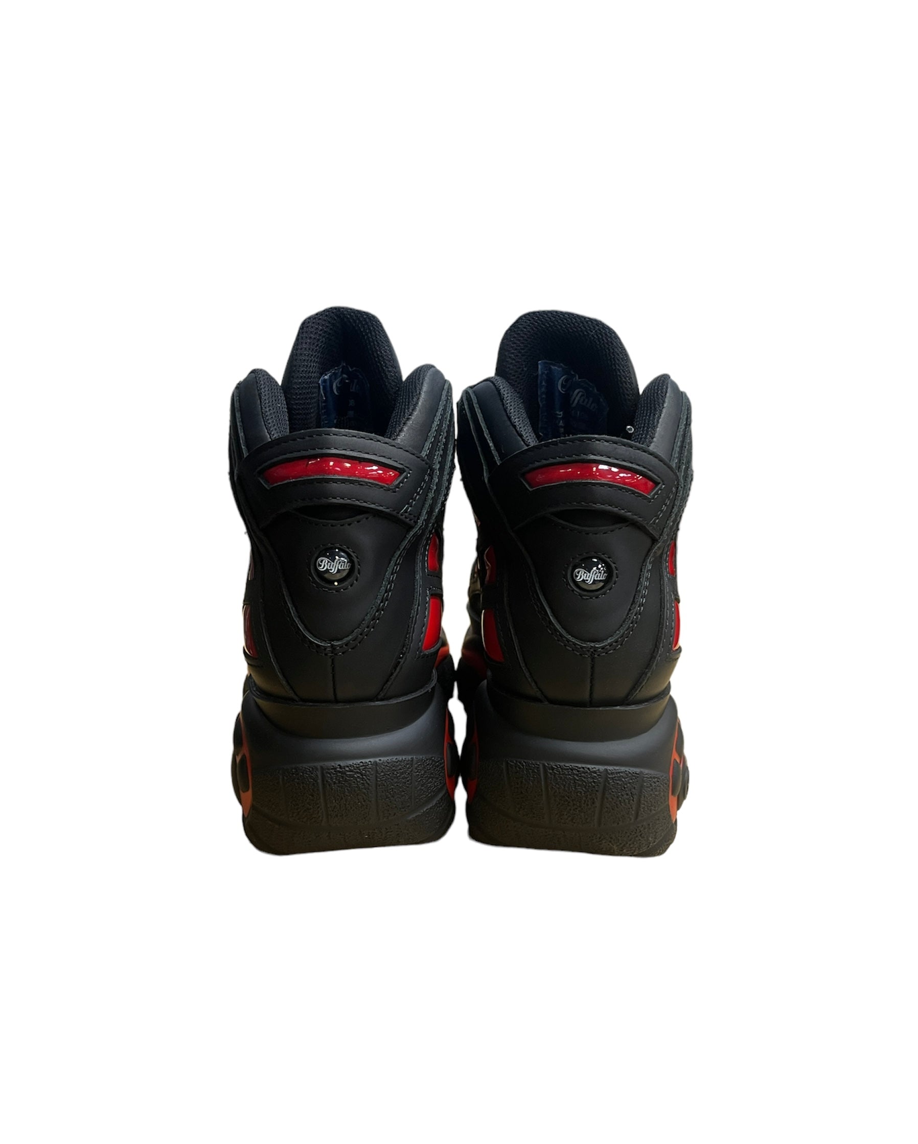 Buffalo Classic 2003-14 2.0 Black/Red Boots Shoes Plateau Schuhe 90er (Limited by ModeRockCenter)