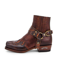 Load image into Gallery viewer, Sendra Boots 7811 BIKERSTIEFELETTE BRAUN
