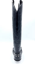 Load image into Gallery viewer, Sendra Boots 7167 High Shaft Cowboy Boots Black Real Leather

