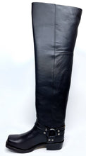 Lade das Bild in den Galerie-Viewer, Sendra Boots 8105 Overknees Hochschaft Muskeltierstiefel Leder Biker Stiefel
