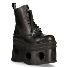 Lade das Bild in den Galerie-Viewer, New Rock Schuhe Gothic Cyber Boots Plateauschuhe M-MILI083CCT-C3 NEU
